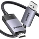 Кабель Ugreen DP115 DisplayPort v1.4 - HDMI 2.1 2 м 8K 60Hz 4K 240Hz Чорний (80397) - зображення 1