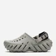Chodaki damskie Crocs Echo Clog CR207937-KHA 45-46 (M11) 29 cm Ciemnoszare (196265398638) - obraz 1