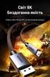 Кабель UGREEN DP122 Mini DisplayPort - DisplayPort v1.4 1.5 м Чорний, 8K 60Hz, 4K 240Hz, 32.4 Гбіт/с, Dynamic HDR (35283) - зображення 4