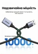Кабель-удлинитель Ugreen US115 USB 3.0 5 Гбит/с 1.5 м нейлоновая оплетка Черный (10496) - изображение 11