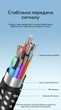 Кабель Vention USB-C > HDMI 1 м 4K 60Hz Сірий (CRHHF) - зображення 7