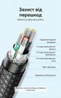 Кабель Vention USB 2.0 A - USB-B 3 м для принтера, экранированный, хлопковая оплетка Серый (CTTHI) - изображение 7