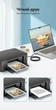Кабель для принтера Vention USB 2.0 USB-A - USB-B 480 Мбит/с хлопковая оплетка 2 м Серый (CTTHH) - изображение 3