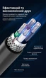 Кабель для принтера Vention USB 2.0 AM-BM 15 м с усилителем, 2 ферритовых фильтра Черный (COQBN) - изображение 6