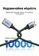 Кабель-удлинитель Ugreen US115 USB 3.0 5 м 5 Гбит/с нейлоновая оплетка Черный (25285) - изображение 11