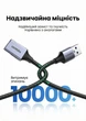 Кабель-удлинитель Ugreen US115 USB 3.0 5 Гбит/с 3 м нейлоновая оплетка Черный (10498) - изображение 11