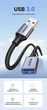 Кабель-удлинитель Ugreen US115 USB 3.0 5 м 5 Гбит/с нейлоновая оплетка Черный (25285) - изображение 13