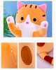 Мягкая игрушка Кот Батон 130 см коричневый - изображение 4