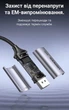 Кабель Ugreen CM707 USB-C - DisplayPort 2.1 2 м Темно-серый, 40 Гбит/с, 16K 30Hz, 4K 240Hz (25865) - изображение 2