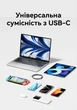 Кабель Vention USB-C - USB-C PD 3.1 240W 5A E-Marker 480 Мбит/с нейлоновая оплетка 0.5 м Черный (TREBD) - изображение 12