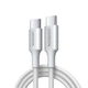 Кабель Ugreen L502 USB-C - USB-C Power Delivery 100W 5A 480 Мбит/с 2 м Титановый (65256) - изображение 1