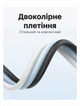 Кабель Ugreen L502 USB-C - USB-C PD 100W 5A QC 4.0 1 м Титановый (65255) - изображение 3