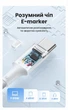 Кабель Ugreen L502 USB-C - USB-C Power Delivery 100W 5A 480 Мбит/с 2 м Титановый (65256) - изображение 8
