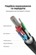 Подовжувач Ugreen US353 USB-C 3.2 Gen 2 PD 100W 10Gbps 4K 60Hz 0.5 м Чорний (40574) - зображення 4