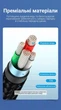 Кабель Vention USB-A - USB-C 3A 1 м Фіолетовий (CODVF) - зображення 4