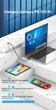 Кабель Vention USB-C to USB-C PD 100W 5A Угловой 90° 1 м Черный (TANHF) - изображение 5