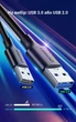 Кабель Ugreen US184 USB 3.0 Type-C 3A QC 3.0 5 Гбіт/с 1.5 м Чорний (20883) - зображення 14