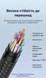 Кабель-подовжувач Vention USB 3.2 Gen 2 Type-C PD 100W 10 Гбіт/с 4K 60Гц 1 м Чорний (TRFBF) - зображення 9