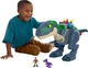 Інтерактивна іграшка Fisher-Price Imaginext Jurassic World Rebirth Dinosaur Playset T-rex Тиранозавр Рекс - зображення 2