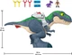 Інтерактивна іграшка Fisher-Price Imaginext Jurassic World Rebirth Dinosaur Playset T-rex Тиранозавр Рекс - зображення 3
