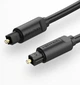 Кабель оптический аудио Vention Toslink S/PDIF 1 м Hi-Fi 5.1 5 мм Черный (BAEBF) - изображение 1