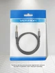 Аудиокабель Vention Mini Jack 3.5 мм - Jack 6.35 мм 1 м TRS Hi-Fi нейлоновая оплетка Серый (BAIHF) - изображение 9