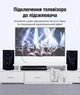 Аудиокабель Vention 2RCA - 2RCA 1.5 м Hi-Fi, Gold Plated Черный (VAB-R06-B150) - изображение 5