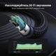 Кабель-розгалужувач Ugreen AV140 3.5 мм - 2x 3.5 мм 20 см TRRS нейлонове обплетення Чорний (20899) - зображення 4