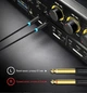 Аудиокабель Vention Jack 3.5 мм - 2x Jack 6.5 мм 5 м Черный (BACBJ) - изображение 4