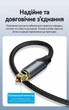 Кабель аудио оптический Vention Toslink S/PDIF 3 м Hi-Fi 5.1/7.1 нейлоновая оплетка Черный (BAVBI) - изображение 8