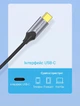 Аудіокабель Vention USB-C - 2 RCA 1 м Hi-Fi, позолочені контакти, бавовняне обплетення Сірий (BGUHF) - зображення 11