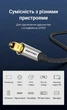 Оптический аудиокабель Vention Toslink - Toslink 1.5 м S/PDIF Hi-Fi 5.1 нейлоновая оплетка Серый (BAVHG) - изображение 12