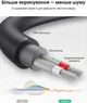Кабель-перехідник Ugreen AV109 3.5 мм - 2xRCA (гніздо) 25 см Hi-Fi, позолочені контакти Чорний (10547) - зображення 4