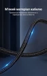 Аудиокабель Vention 3.5 мм - 2x6.5 мм 3 м Hi-Fi хлопковая оплетка Серый (BARHI) - изображение 11