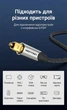 Оптический аудиокабель Vention Toslink 3 м S/PDIF, Hi-Fi, 5.1, в оплетке Серый (BAVHI) - изображение 12