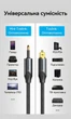 Оптический аудиокабель Vention Toslink - Mini Toslink 3.5 мм 3 м Hi-Fi 5.1 Черный (BKCBI) - изображение 11