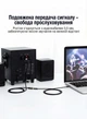 Аудіокабель-перехідник Vention Jack 3.5 мм (F) - 2RCA (M) 2 м Hi-Fi, позолочені контакти Чорний (VAB-R01-B200) - зображення 4