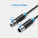 Аудиоудлинитель Vention XLR Male - XLR Female 15 м Балансный, двойное экранирование Черный (BBFBN) - изображение 6