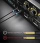 Аудиокабель Vention Jack 3.5 мм - 2xJack 6.5 мм 1 м Черный (BACBF) - изображение 4
