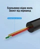 Аудиокабель Vention 3.5 мм - 2RCA 0.5 м позолоченные контакты Черный (BCFBD) - изображение 3