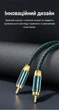 Кабель Vention RCA Coaxial 3 м 75 Ом, Hi-Fi, посеребренный, Зеленый (BCTGI) - изображение 3
