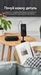 Аудиокабель Vention AUX 3.5 мм 0.5 м Hi-Fi, TRS, хлопковая оплетка Черный (BAWBD) - изображение 9