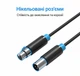 Кабель-удлинитель аудио Vention XLR Male - XLR Female 10 м Hi-Fi Балансный Черный (BBFBL) - изображение 7