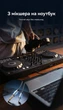 Аудіокабель Vention 3.5 мм TRS - 6.35 мм TS 1 м Hi-Fi нейлонове обплетення Сірий (BCYHF) - зображення 5
