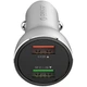 Автомобильное зарядное устройство Orico 2 USB 30W QC3.0 Серебристый (ORICO-UPF-Q2-SV-BP) - изображение 3