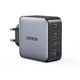 Зарядное устройство Ugreen CD226 GaN 3x USB-C + 1x USB-A 100W PD 3.0 QC 4.0 Черный (40747) - изображение 1