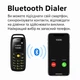 Міні-телефон SERVO B25 з Bluetooth, 2 SIM, чорний список — компактний резервний телефон (чорний) - зображення 3