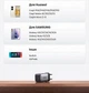 Зарядное устройство Ugreen CD319 GaN USB-C 30W PD3.0 QC4.0 PPS Серое (90666) - изображение 3