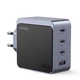Зарядное устройство Ugreen Nexode S 3xUSB-C + USB-A 100W GaN PD3.0 QC4+ PPS Темно-серый (35043) - изображение 1