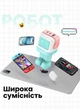Зарядное устройство Ugreen Nexode RG RobotGaN CD361 65W 2xUSB-C + USB-A GaN PD PPS LED-дисплей Розово-голубой (35855) - изображение 11